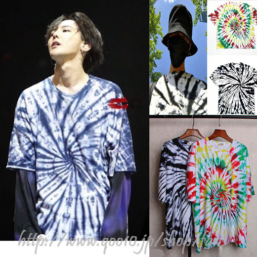 Qoo10 Popular New Item Bigbang Big Bang G Dragon Tie Dye T Shirt Peaceminu Cd Dvd