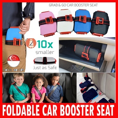 Qoo10 Portable Foldable Car Booster Seat Compact Travel Foldable