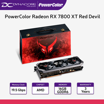  PowerColor Red Devil AMD Radeon RX 7800 XT 16GB GDDR6 Graphics  Card : Electronics