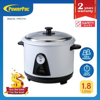 Buy Wholesale China 1.8l Rice Cooker With Stainless Steel Inner