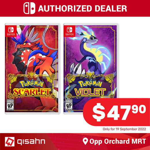 Qoo10 - [PRE-ORDER] Switch Pokemon Scarlet / Violet Standard Edition ...