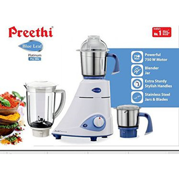 preethi blue mixer grinder