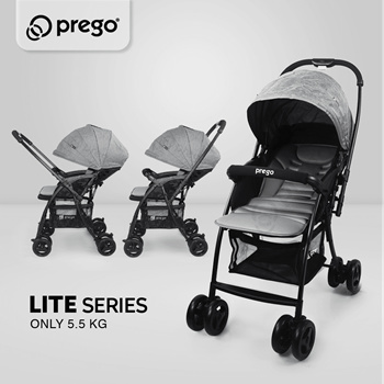 Two way outlet facing stroller