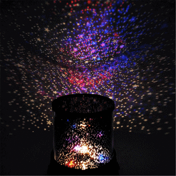 rotating constellation night light