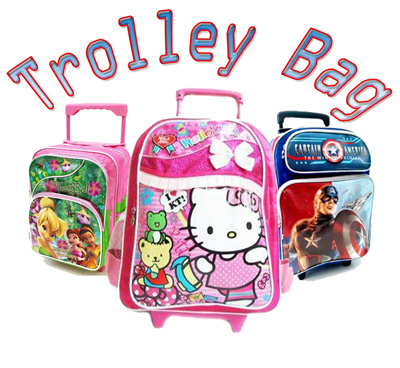 Qoo10 - ☆ PROMO PRICE ☆ TAS ANAK TROLLEY RODA TK/SDTROLI 