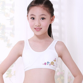 Qoo10 - Puberty girls bra 10-year-olds underwear cotton tube top