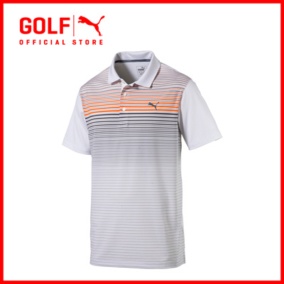 orange puma polo