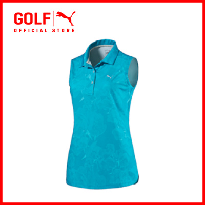 puma golf women's sleeveless polo