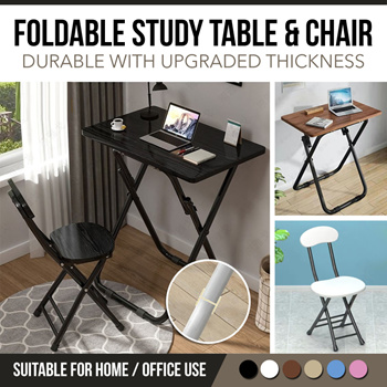 foldable laptop desk and chair