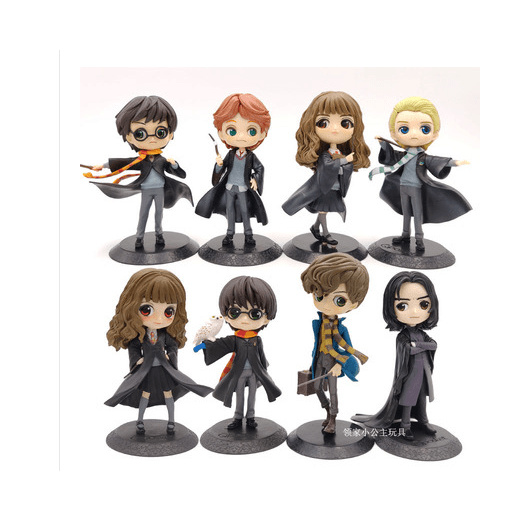 Qposket Harry Potter Ron Weasley Hermione Granger Draco Malfoy Figure Toy No Box Toys Hobbies Geotsam Action Figures