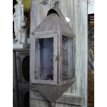 wrought iron hanging lantern