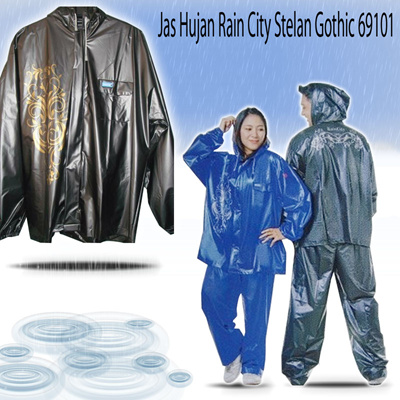 Qoo10 - Jas Hujan Rain City Stelan Gothic 69101 