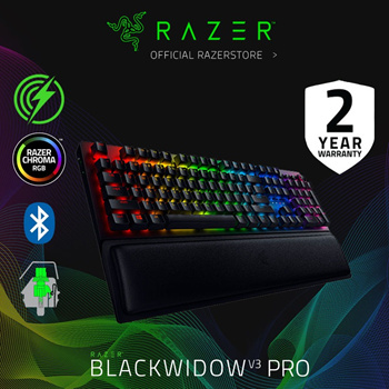 Qoo10 - Razer BlackWidow V3 Pro - Wireless Mechanical Gaming Keyboard (Green  S : Computer & Game
