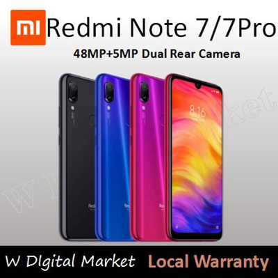 Ready Stocks 2019 Latest Model Xiaomi Redmi Note 7 Pro 6128gb New Mobile Phone Smartphone - new model mobile phone