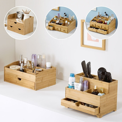 Qoo10 Recycled Bamboo Desk Organiser Furniture Deco