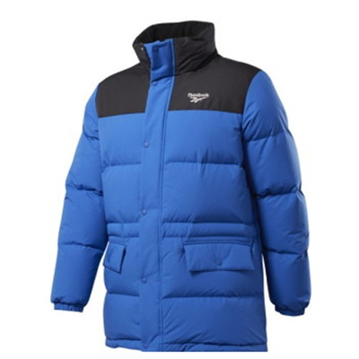 reebok classic jacket mens blue