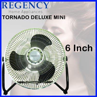 Qoo10 - Regency Deluxe Mini Tornado Fan DLX 6 Inch 