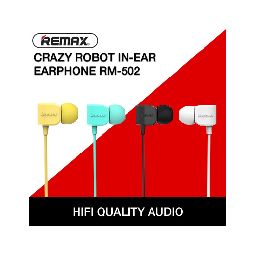 Qoo10 Remax Crazy Robot In Ear Earphone Rm 502 Mobile Accessories