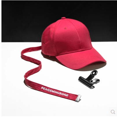 Qoo10】Right wing with the paragraph PEACEMINUSONE baseball cap