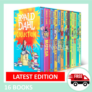 New Roald Dahl Collection: 16 Book Box Set 