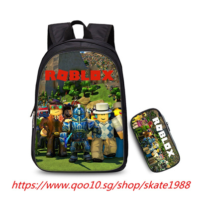 Qoo10 Roblox Student Bag Korean Edition Primary And Secondary - best selling roblox game surrounding school bag korean version of primary and secondary school stude