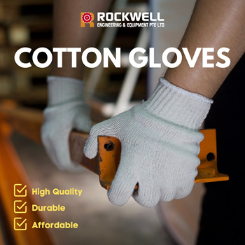 Work sale cotton gloves