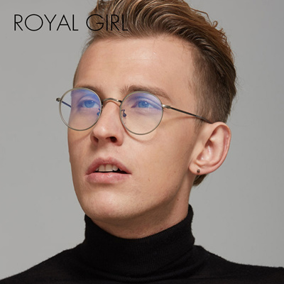 Qoo10 - ROYAL GIRL Men Eyeglasses Frames Women Designer Round Optical