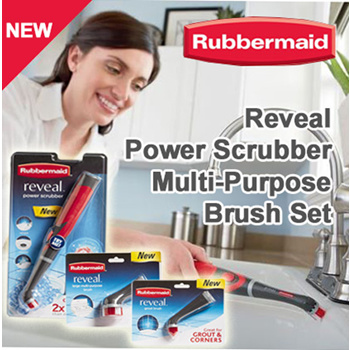 Qoo10 - [Rubbermaid]Reveal Power Scrubber/**Brush from S$18.69!!!!**Electric  C : Home Electronics