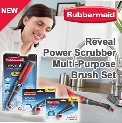 rubbermaid reveal power scrubber