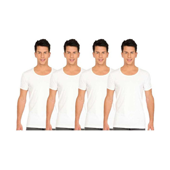 Qoo10 - Rupa Frontline Men s Half Sleeve Cotton Vest (Pack of 4) : Men's  Clothing