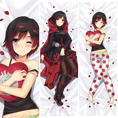 Qoo10 - RWBY RUBY Anime Hugging Body Pillow Cover Case Size 150*50CM