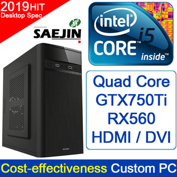 Qoo10 Saejin Gaming Custom PC i5 750 Quad core CPU