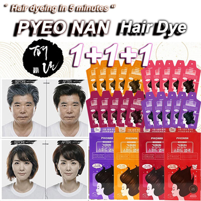 Qoo10 Pyeo Nan 5 Min Speed Hair Dye Shampoo Type Hair