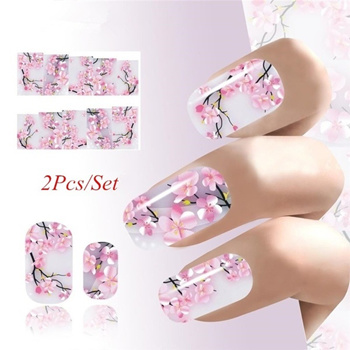 Nail Art │ Cherry Blossoms Manicure / Polished Polyglot