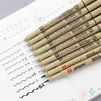 Qoo10 - Sakura Pigma Micron Individual Drawing Pens Markers : Stationery &  Supplies