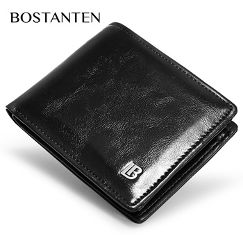 Qoo10 sale BOSTANTEN Men s Leather Wallet Zipper 3 sides 2 folds