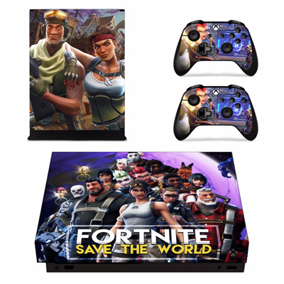 Qoo10 Sale Game Fortnite Skin Sticker Decal For Microsoft Xbox One - sale game fortnite skin sticker decal for microsoft xbox one x console and 2 controllers for