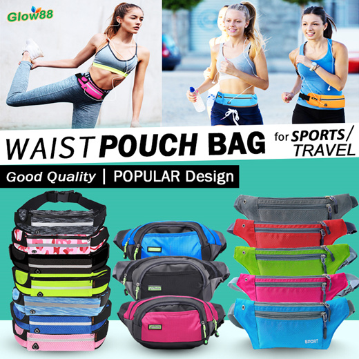 Qoo10 - Sale! NEW Sports Waist Pouch Bag /Travelling Bag / Running ...