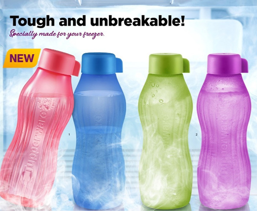 Qoo10 - Sales TUPPERWARE Freeze Eco Bottle 880ml Twist Cap/1L /2L ...