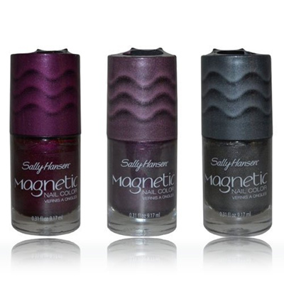 Sally Hansen Magnetic Nail Polish sally hansen magnetic nail color polar purple silver elements and red y response with