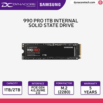 Qoo10 - DYNACORE - Samsung 990 PRO 1TB PCIe 4.0 NVMe M.2 (2280