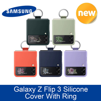 Samsung Silicone Case with Ring - Galaxy Z Flip 3 // Does It Make Sense? 