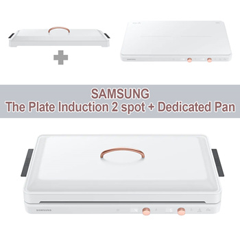 svært progressiv renovere Qoo10 - [SAMSUNG] Induction the Plate 2 White + Dedicated Container Package  IH... : Home Electronics