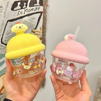 Portable Water Cup 350ml Sanrio Kawaii My Melody Cinnamoroll