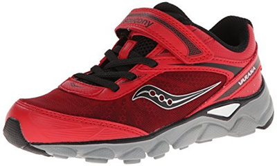 saucony shoes kids red