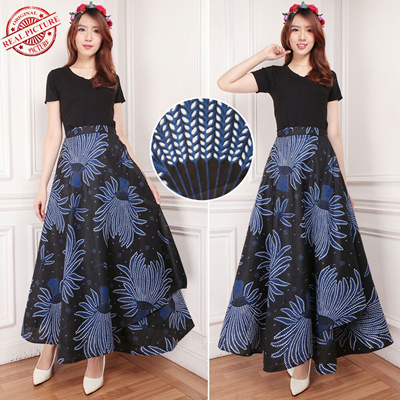 Qoo10 SB Collection Rok  Lilit Gustina Payung  Maxi Batik 