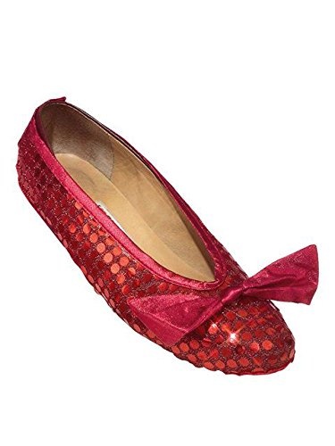Deluxe Adult Dorothy Sequin Shoes Rubies Womens Wizard of Oz