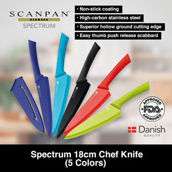 Scanpan Spectrum 14cm Santoku Knife (Assorted Colours)