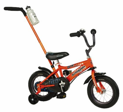 12 inch bike with parent handle