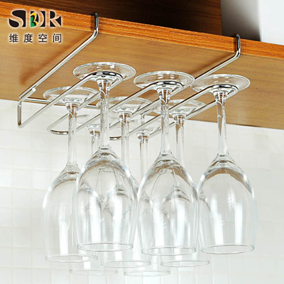 Sdr Big Red Wine Glass Rack Nails Hanging Wine Glass Rack Stainless Steel 304 Hanging Cup Holder Han